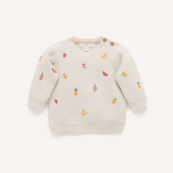 LumeNow Fruity Kids Colorful Cozy Winter Jumper